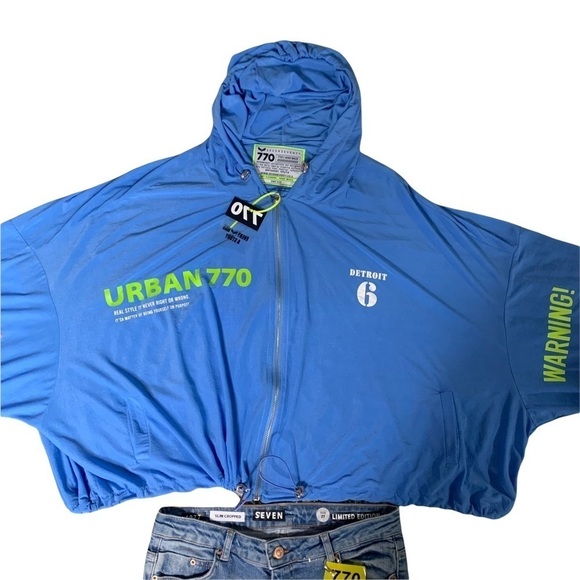 Sevenseventy New With Tags Detroit 6 Jacket and Jeans Unique Handmade Fashion - Picture 6 of 15